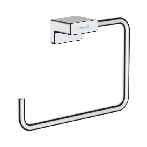 Hansgrohe Addstoris Towel Ring In Chrome, 41754000