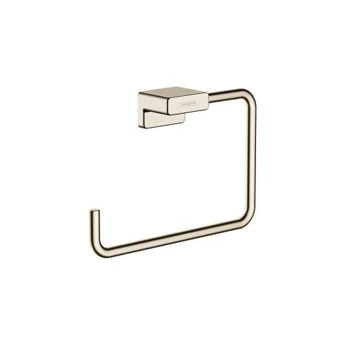 Hansgrohe Addstoris Towel Ring In Polished Nickel, 41754830