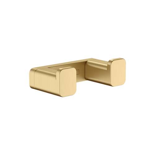 Hansgrohe Addstoris Double Hook In Brushed Gold Optic, 41755250
