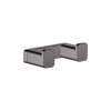 Hansgrohe Addstoris Double Hook In Brushed Black Chrome, 41755340