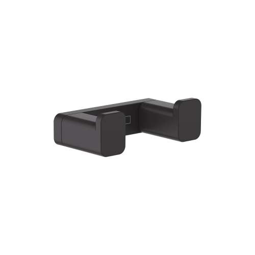 Hansgrohe Addstoris Double Hook In Matte Black, 41755670