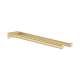 Hansgrohe Addstoris Dual  Towel Bar In Brushed Gold Optic, 41770250