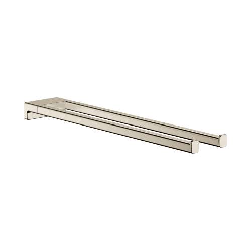 Hansgrohe Addstoris Dual  Towel Bar In Polished Nickel, 41770830
