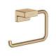 Hansgrohe Addstoris Toilet Paper Holder Without Cover In Brushed Bronze, 41771140
