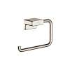 Hansgrohe Addstoris Toilet Paper Holder Without Cover In Polished Nickel, 41771830