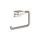 Hansgrohe Addstoris Toilet Paper Holder Without Cover In Polished Nickel, 41771830