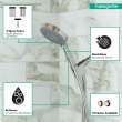 Hansgrohe Raindance S Handshower Set 120 3-Jet, 2.5 Gpm In Chrome, 4187003
