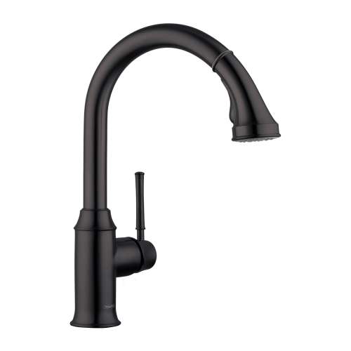 Hansgrohe Talis C Higharc Kitchen Faucet, 2-Spray Pull-Down, 1.75 Gpm In Matte Black, 4215670