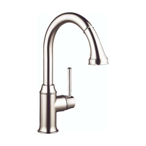 Hansgrohe Talis C Higharc Kitchen Faucet, 2-Spray Pull-Down, 1.75 Gpm In Polished Nickel, 4215830