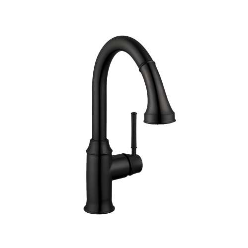 Hansgrohe Talis C Prep Kitchen Faucet, 2-Spray Pull-Down, 1.75 Gpm In Matte Black, 4216670