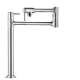 Hansgrohe Talis C Pot Filler, Deck-Mounted In Chrome, 4219000