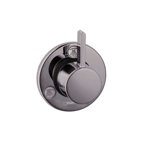 Hansgrohe Ecostat Diverter Trim S Trio/Quattro In Brushed Black Chrome, 4232340