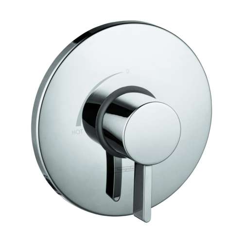 Hansgrohe Ecostat Pressure Balance Trim S In Chrome, 4233000