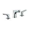 Hansgrohe Focus Widespread Faucet 100 With Pop-Up Drain, 1.2 Gpm In Chrome, 4369000