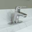 Hansgrohe Focus Single-Hole Faucet 70 With Pop-Up Drain, 1.2 Gpm In Chrome, 4370000