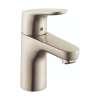 Hansgrohe Focus Single-Hole Faucet 100 With Pop-Up Drain, 1.2 Gpm In Brushed Nickel, 4371820