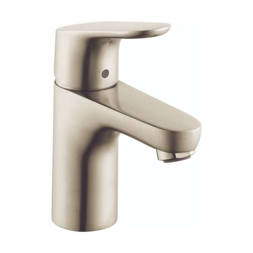 Hansgrohe Focus Single-Hole Faucet 100 With Pop-Up Drain, 1.2 Gpm In Brushed Nickel, 4371820