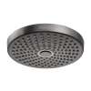 Hansgrohe Croma Select S Showerhead 180 2-Jet, 1.8 Gpm In Brushed Black Chrome, 4388340