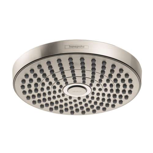 Hansgrohe Croma Select S Showerhead 180 2-Jet, 1.8 Gpm In Brushed Nickel, 4388820