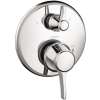 Hansgrohe Ecostat Classic Pressure Balance Trim With Diverter, Round In Chrome, 4449000
