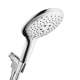 Hansgrohe Raindance Select S Handshower Set 150 3-Jet, 2.5 Gpm In Chrome, 4487000