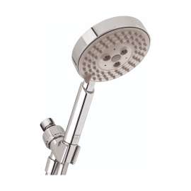 Hansgrohe Raindance S Handshower Set 100 3-Jet, 2.0 Gpm In Chrome, 4518000