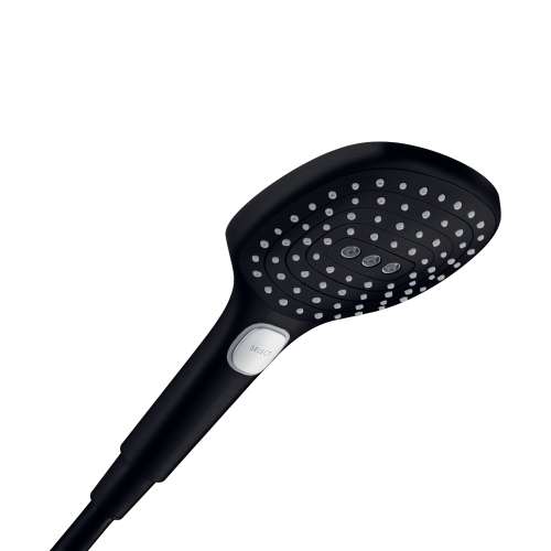 Hansgrohe Raindance Select E Handshower 120 3-Jet, 2.0 Gpm In Matte Black, 4528670