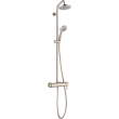 Hansgrohe Croma Showerpipe 160 1-Jet With Pressure Balance, 2.0 Gpm In Brushed Nickel, 4530820