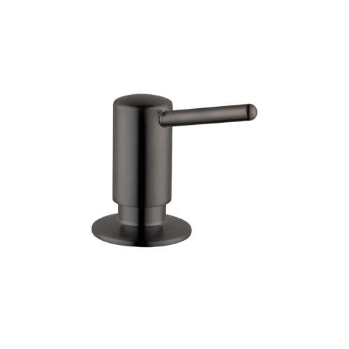 Hansgrohe  Soap Dispenser, Contemporary In Brushed Black Chrome, 4539340