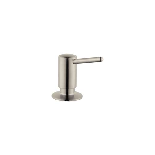 Hansgrohe  Soap Dispenser, Contemporary In Polished Nickel, 4539830