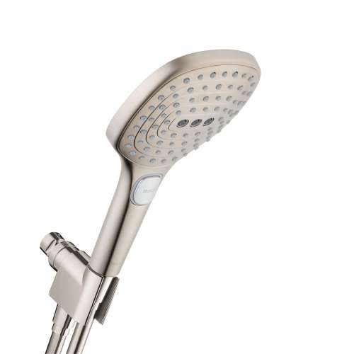 Hansgrohe Raindance Select E Handshower Set 120 3-Jet, 2.5 Gpm In Brushed Nickel, 4541820