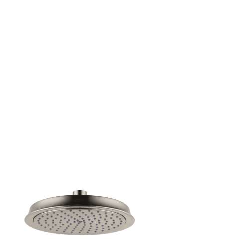 Hansgrohe Raindance Classic Showerhead 180 1-Jet, 2.0 Gpm In Brushed Nickel, 4722820