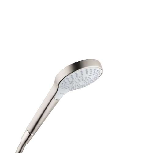 Hansgrohe Croma Select S Handshower 110 3-Jet, 1.75 Gpm In Brushed Nickel, 4724820
