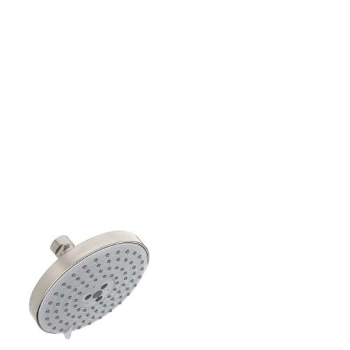 Hansgrohe Raindance S Showerhead 150 3-Jet, 2.0 Gpm In Brushed Nickel, 4725820