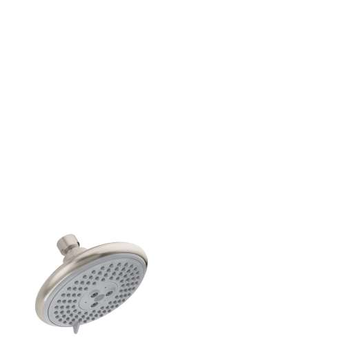 Hansgrohe Raindance E Showerhead 120 3-Jet, 2.0 Gpm In Brushed Nickel, 4729820