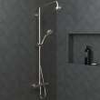 Hansgrohe Croma 100 Classic Showerhead 3-Jet, 1.8 Gpm In Polished Nickel, 4751830