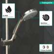 Hansgrohe Croma 100 Handshower E 3-Jet, 1.8 Gpm In Brushed Nickel, 4752820