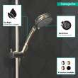 Hansgrohe Croma 100 Classic Handshower 3-Jet, 1.8 Gpm In Polished Nickel, 4753830