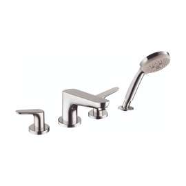 Hansgrohe Focus 4-Hole Roman Tub Set Trim With 1.8 Gpm Handshower