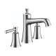 Hansgrohe Joleena Widespread Faucet 100 With Pop-Up Drain, 1.2 Gpm In Chrome, 4774000