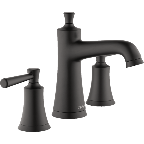 Hansgrohe Joleena Widespread Faucet 100 With Pop-Up Drain, 1.2 Gpm In Matte Black, 4774670