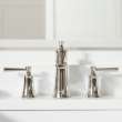 Hansgrohe Joleena Widespread Faucet 100 With Pop-Up Drain, 1.2 Gpm In Polished Nickel, 4774830