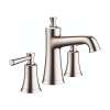 Hansgrohe Joleena Widespread Faucet 100 With Pop-Up Drain, 1.2 Gpm In Polished Nickel, 4774830
