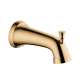 Hansgrohe Joleena Tub Spout With Diverter In Brushed Bronze, 4775140