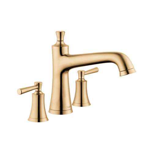 Hansgrohe Joleena 3-Hole Roman Tub Set Trim In Brushed Bronze, 4776140