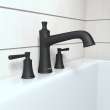 Hansgrohe Joleena 3-Hole Roman Tub Set Trim In Matte Black, 4776670