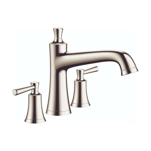Hansgrohe Joleena 3-Hole Roman Tub Set Trim In Polished Nickel, 4776830