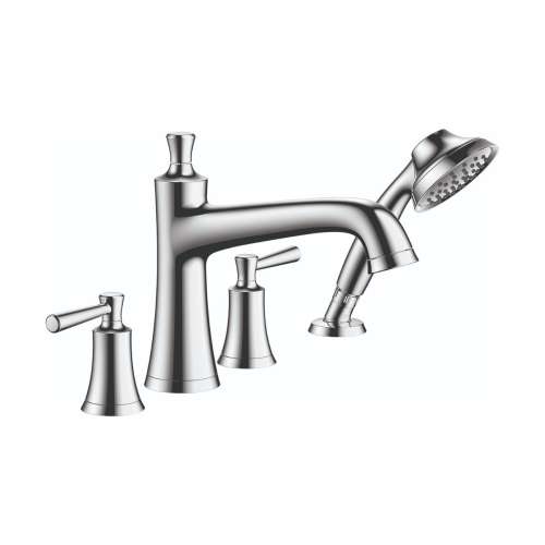 Hansgrohe Joleena 4-Hole Roman Tub Set Trim With 1.75 Gpm Handshower