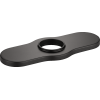 Hansgrohe Joleena Base Plate For Single-Hole Faucets In Matte Black, 4778670