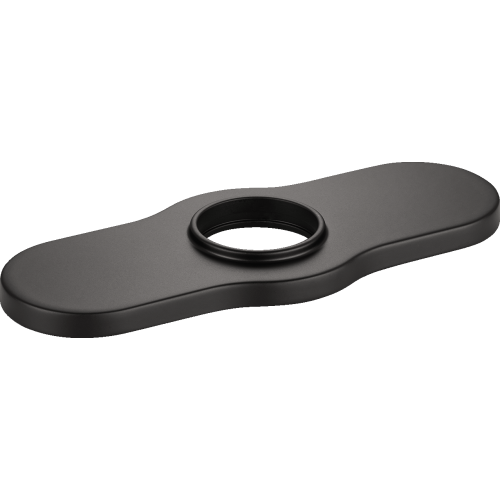 Hansgrohe Joleena Base Plate For Single-Hole Faucets In Matte Black, 4778670
